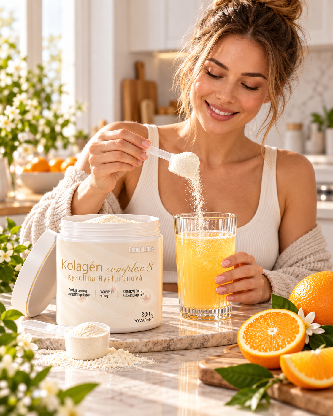 Kolagén complex 8 pomaranč 300 g