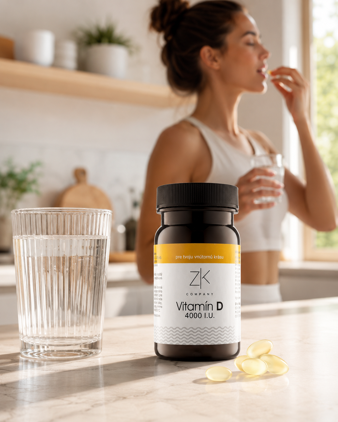 ZK Vitamín D 4000 I.U.