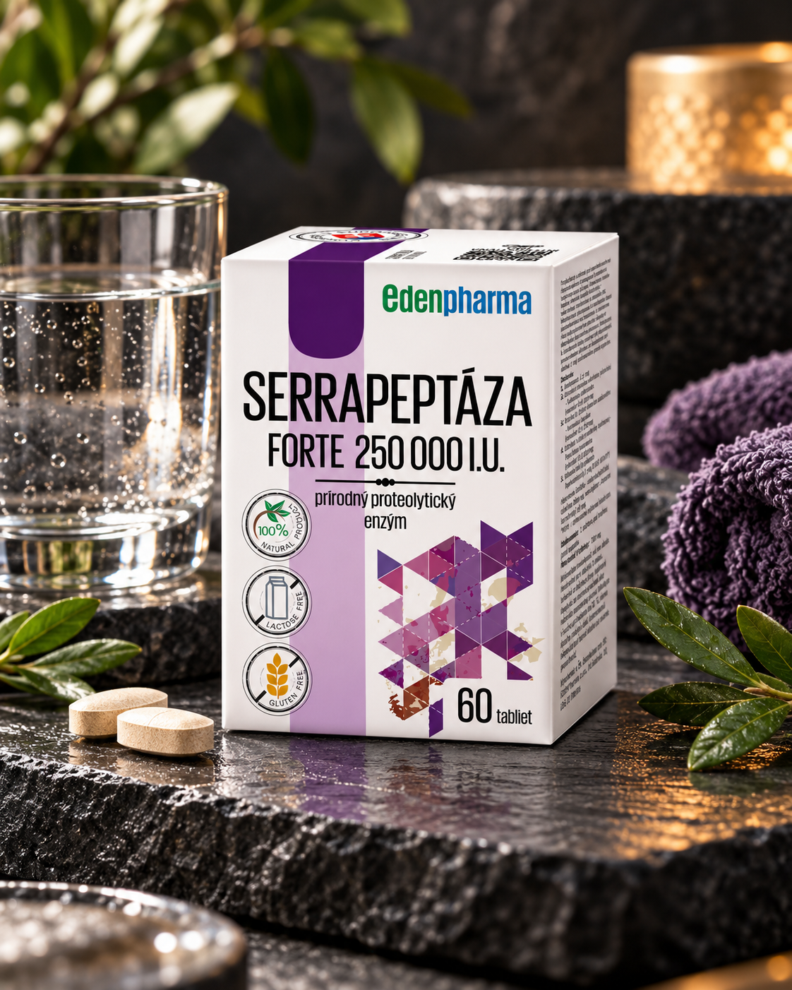 Serrapeptáza 250 000 I.U.