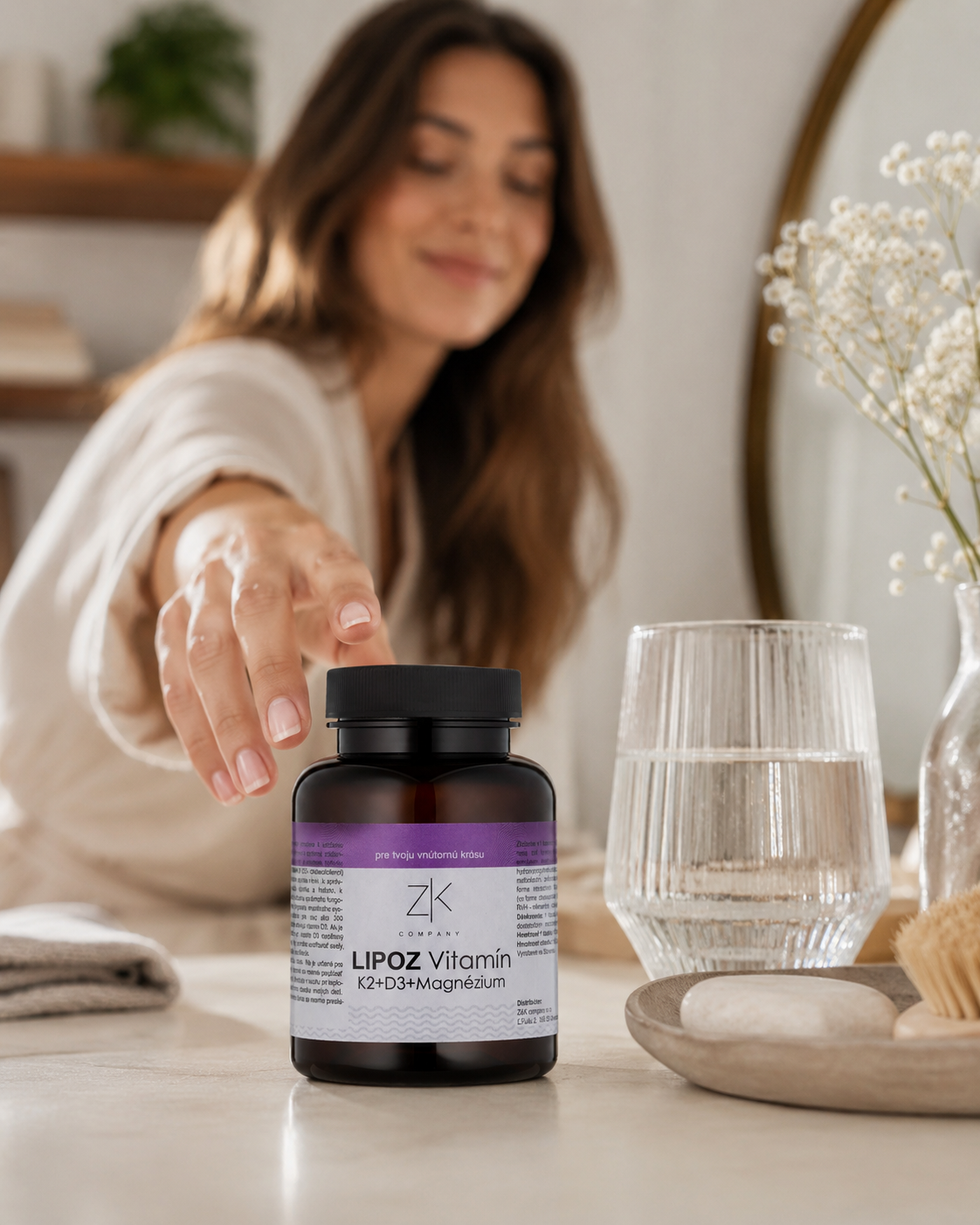 ZK LIPOZ Vitamín K2+D3+Magnézium 60 kapsúl