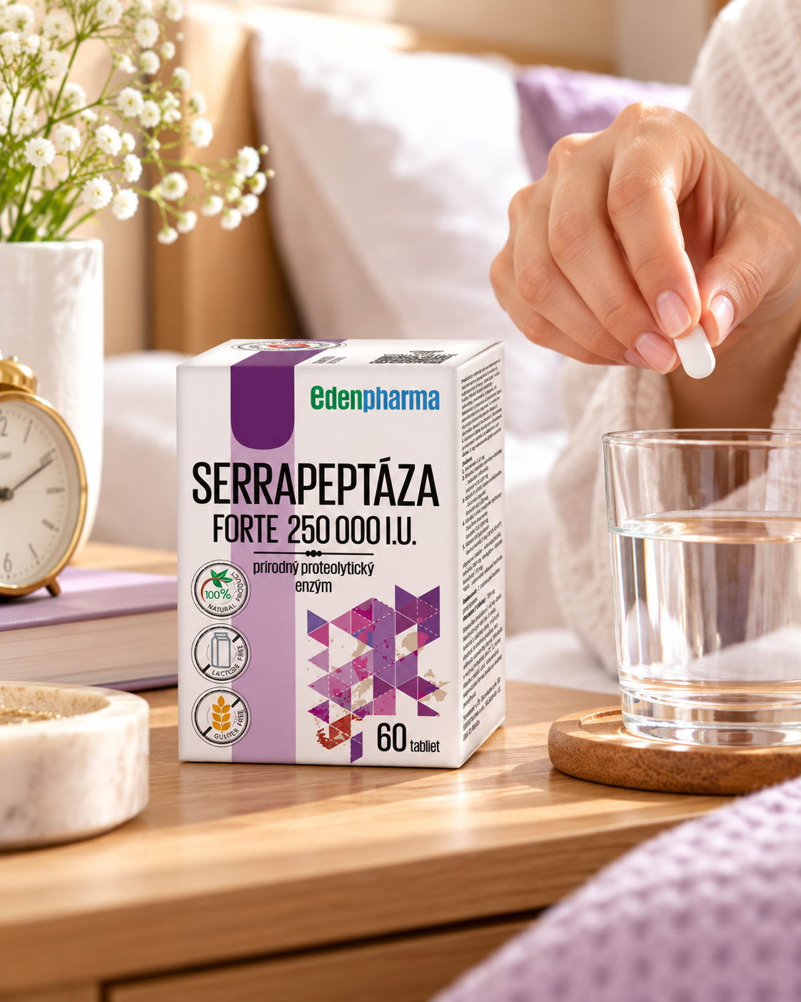 Serrapeptáza 250 000 I.U.
