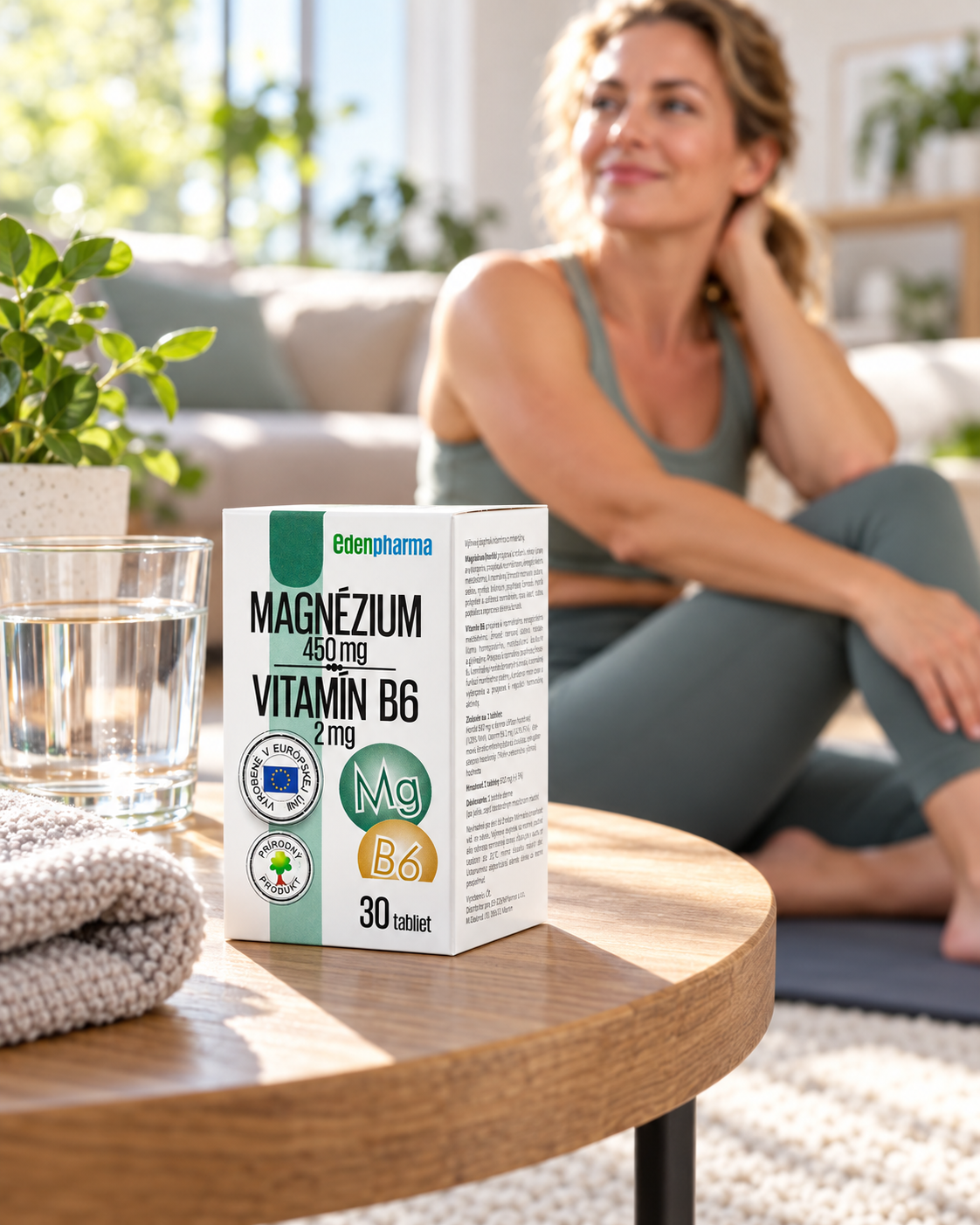Magnézium + Vitamín B6 30 tabliet