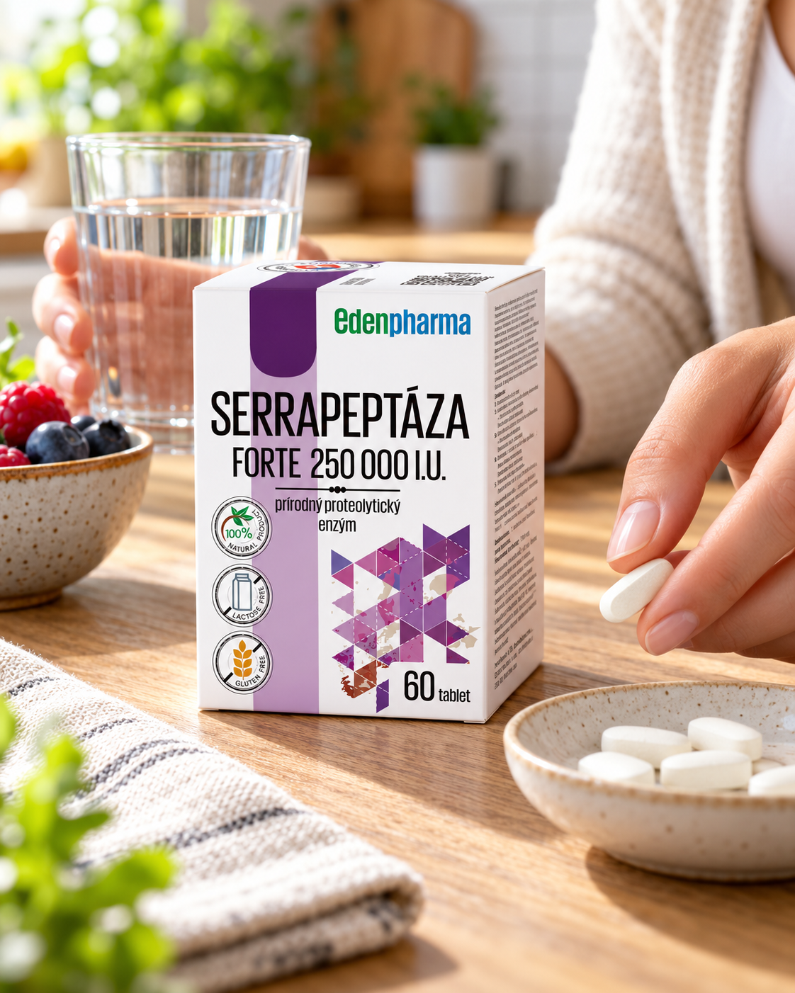 Serrapeptáza 250 000 I.U.