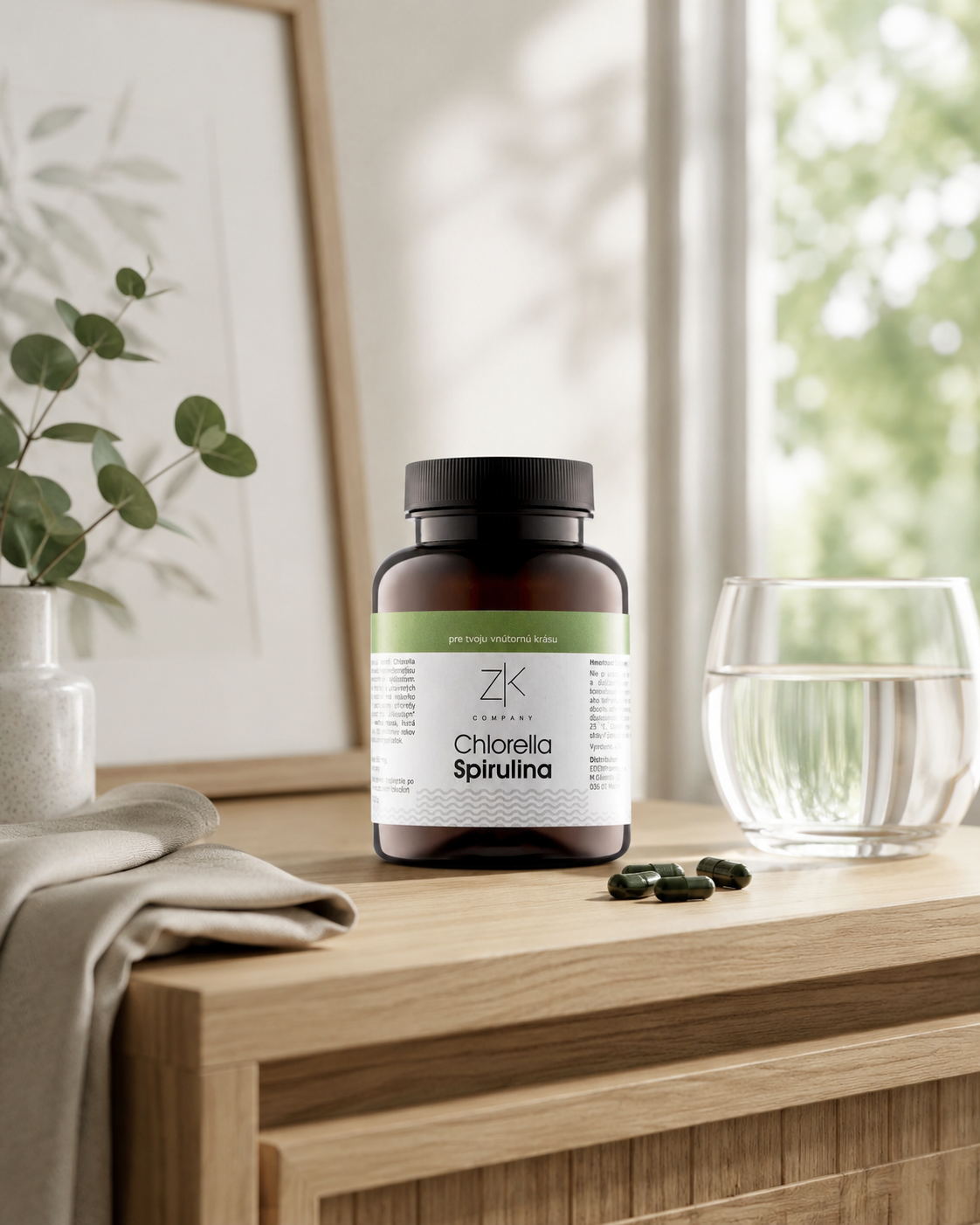 ZK Chlorella Spirulina 150 tabliet