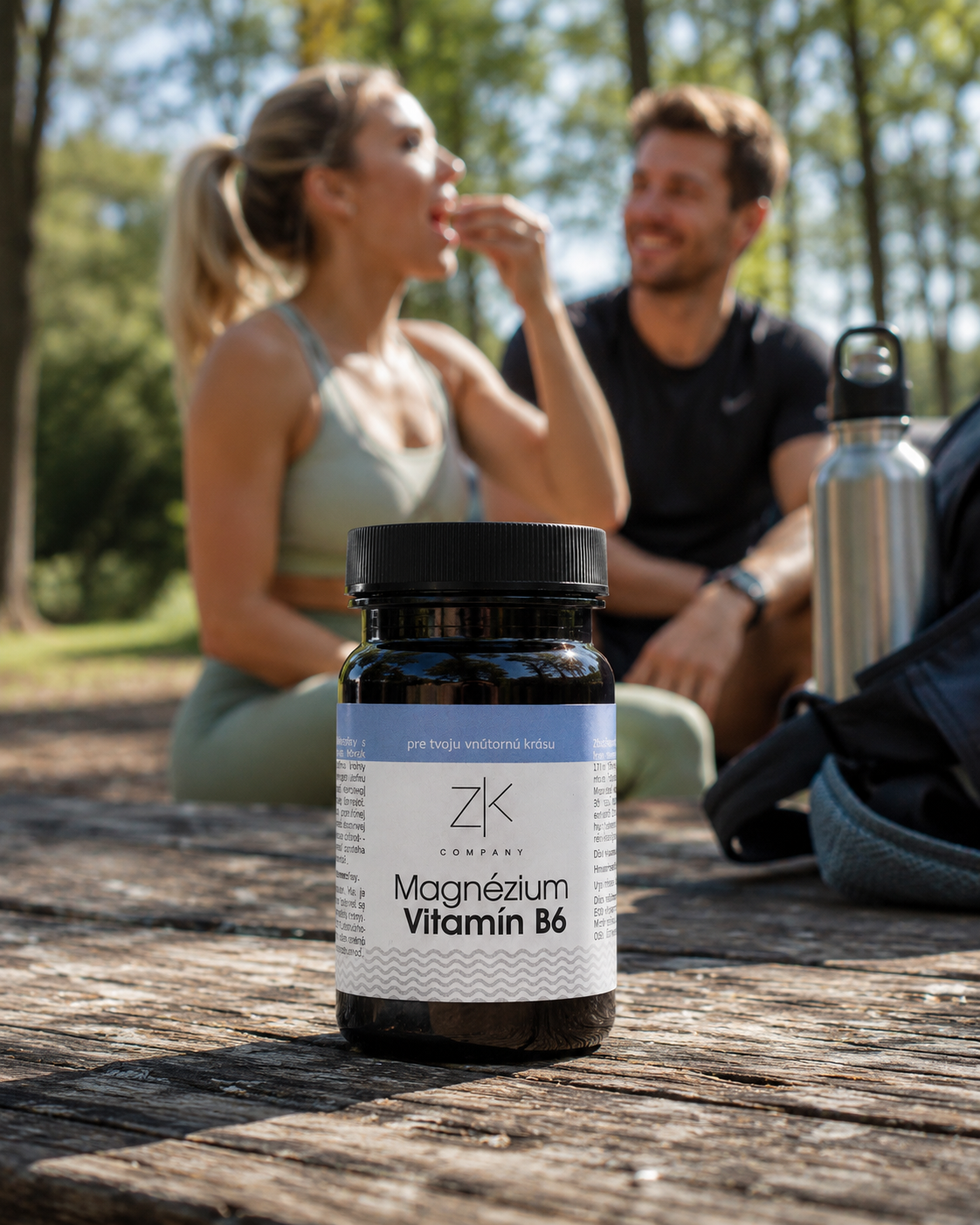ZK Magnézium + vitamín B6 30 kapsúl