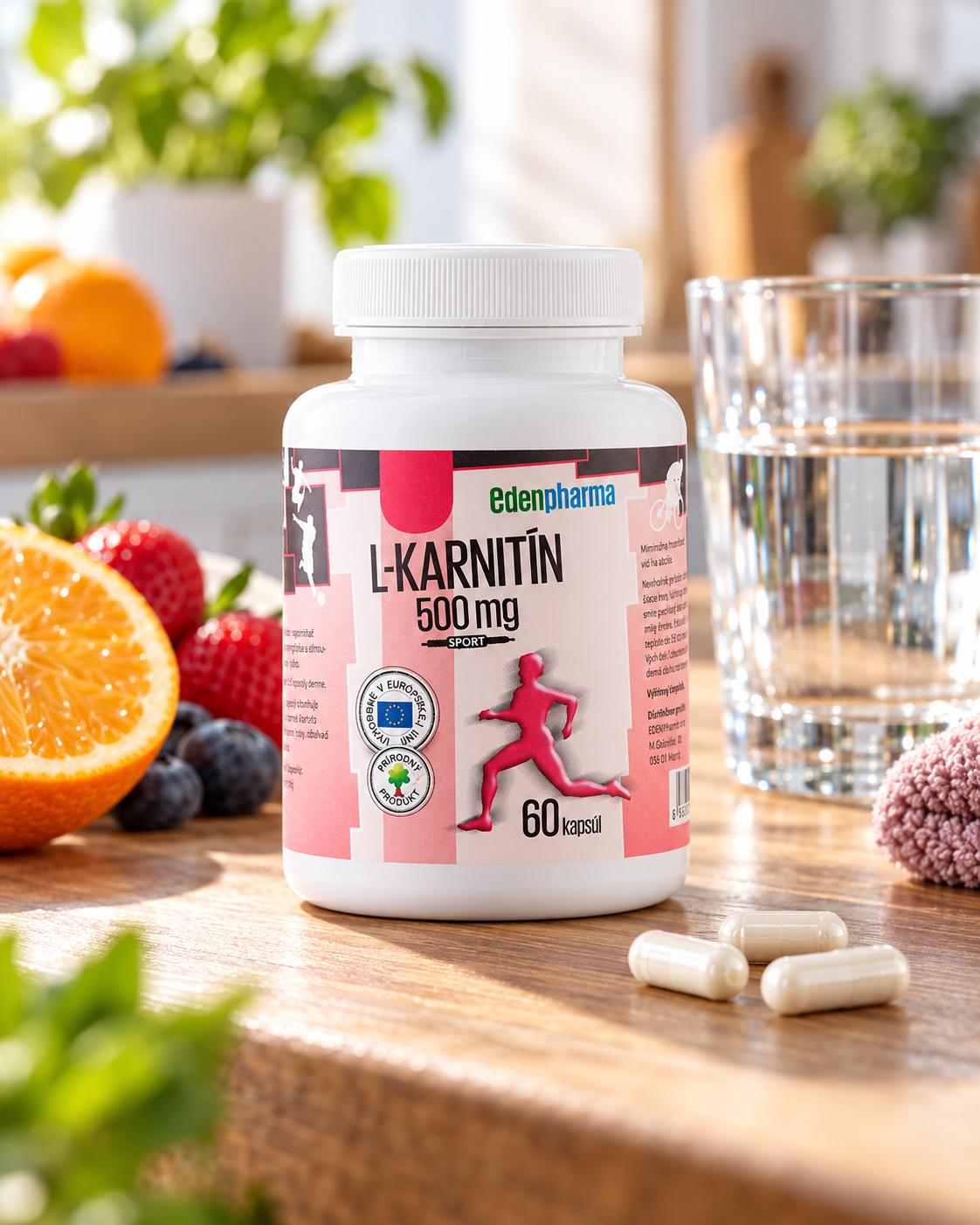 L-Karnitín 500 mg 60 kapsúl