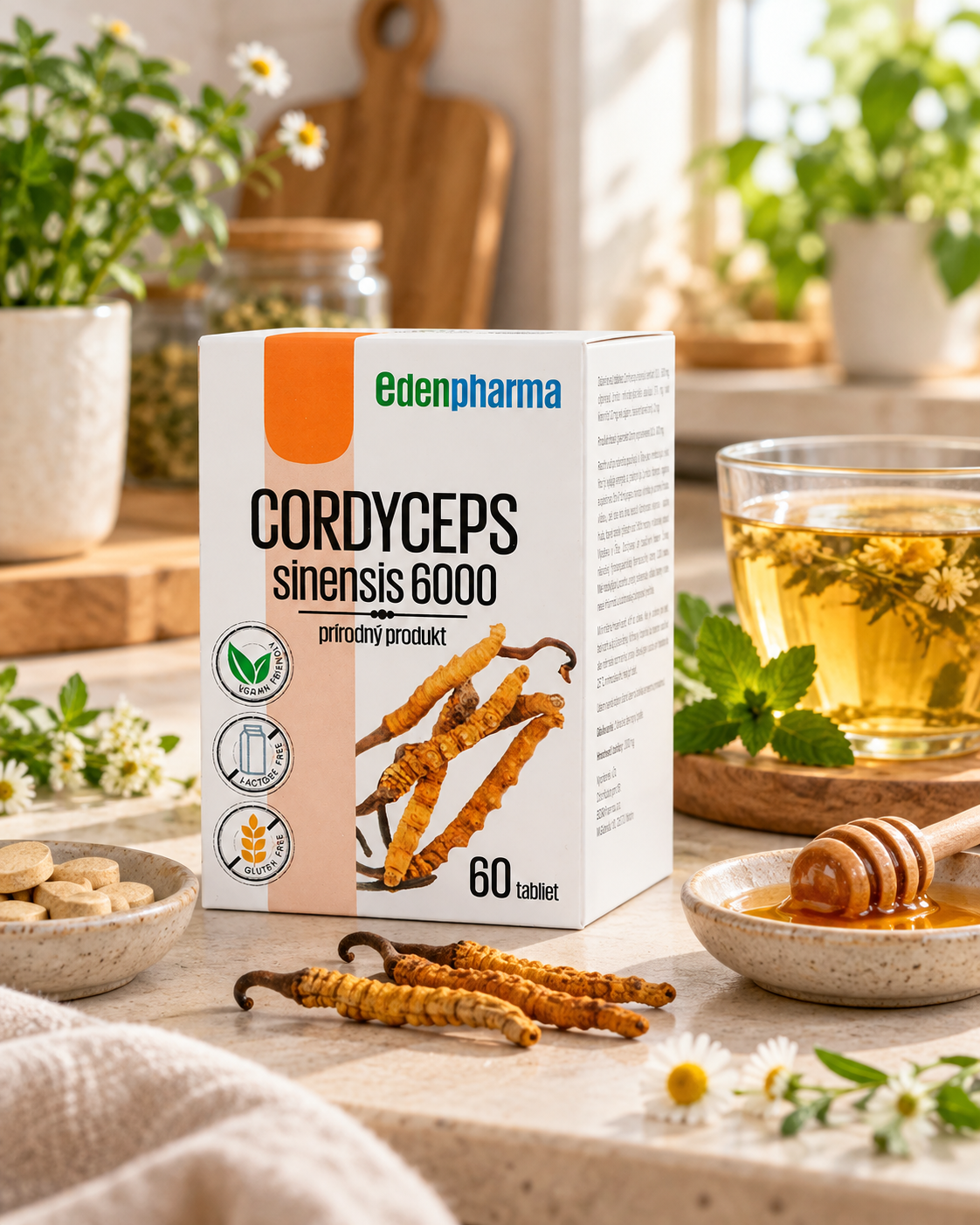 Cordyceps sinensis 6000 60 tabliet