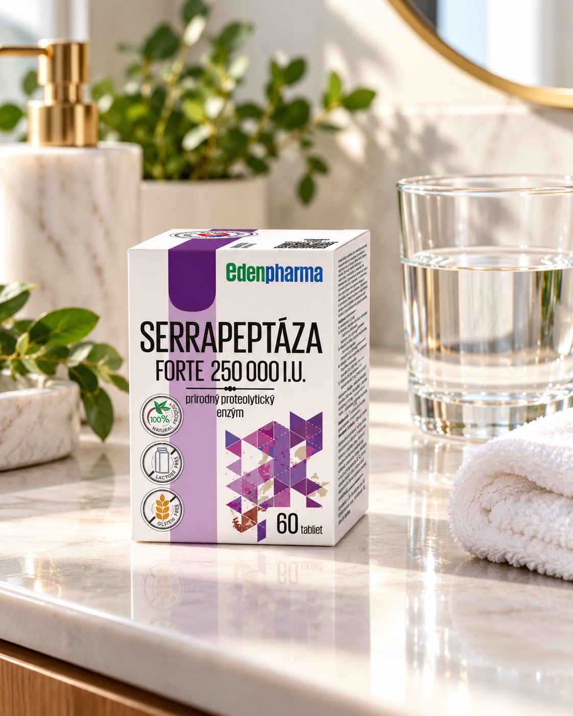 Serrapeptáza 250 000 I.U.