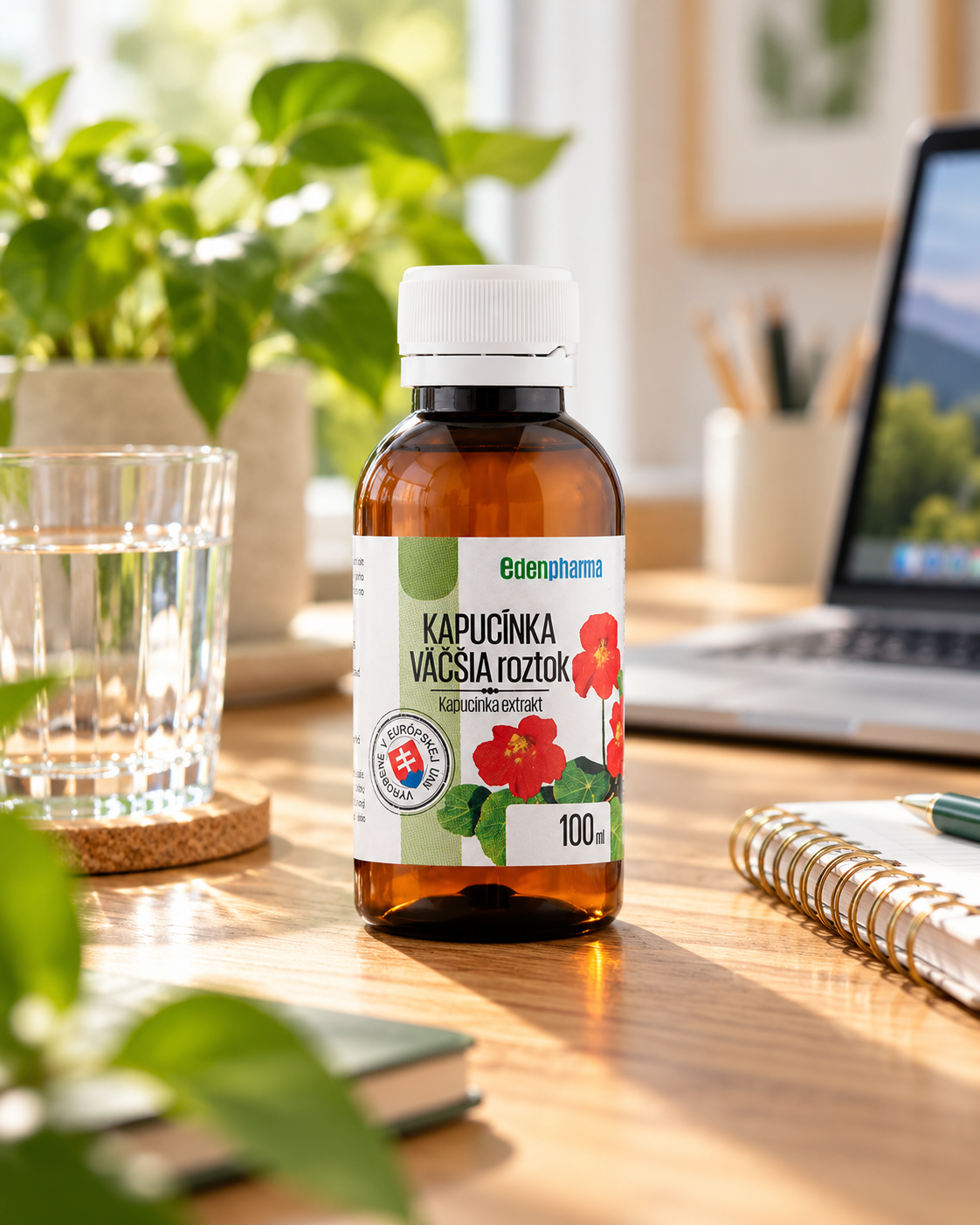 Kapucínka väčšia roztok 100 ml