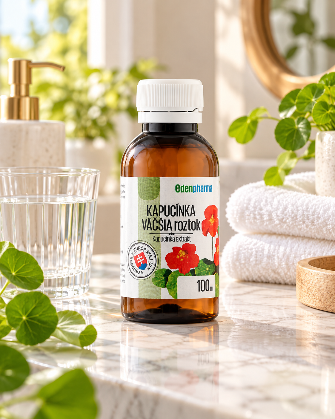 Kapucínka väčšia roztok 100 ml
