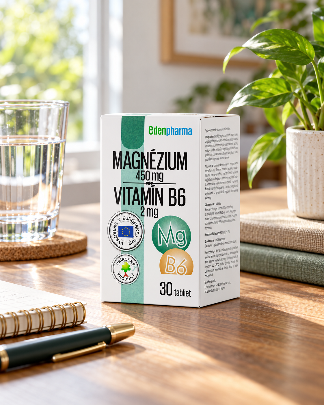 Magnézium + Vitamín B6 30 tabliet