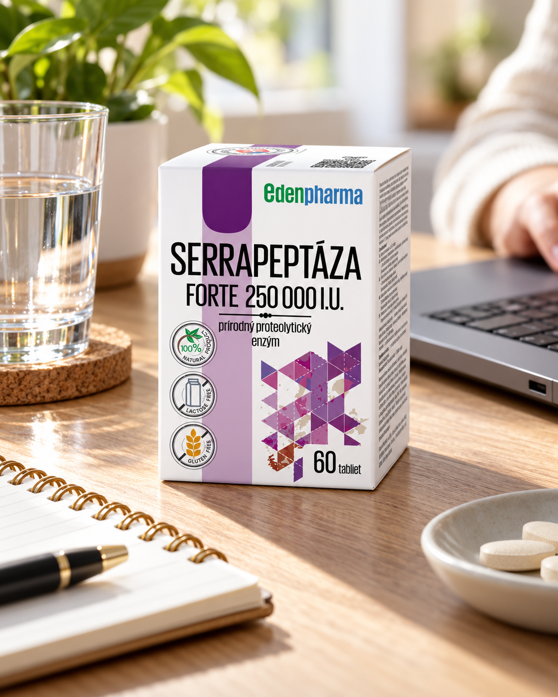 Serrapeptáza 250 000 I.U.