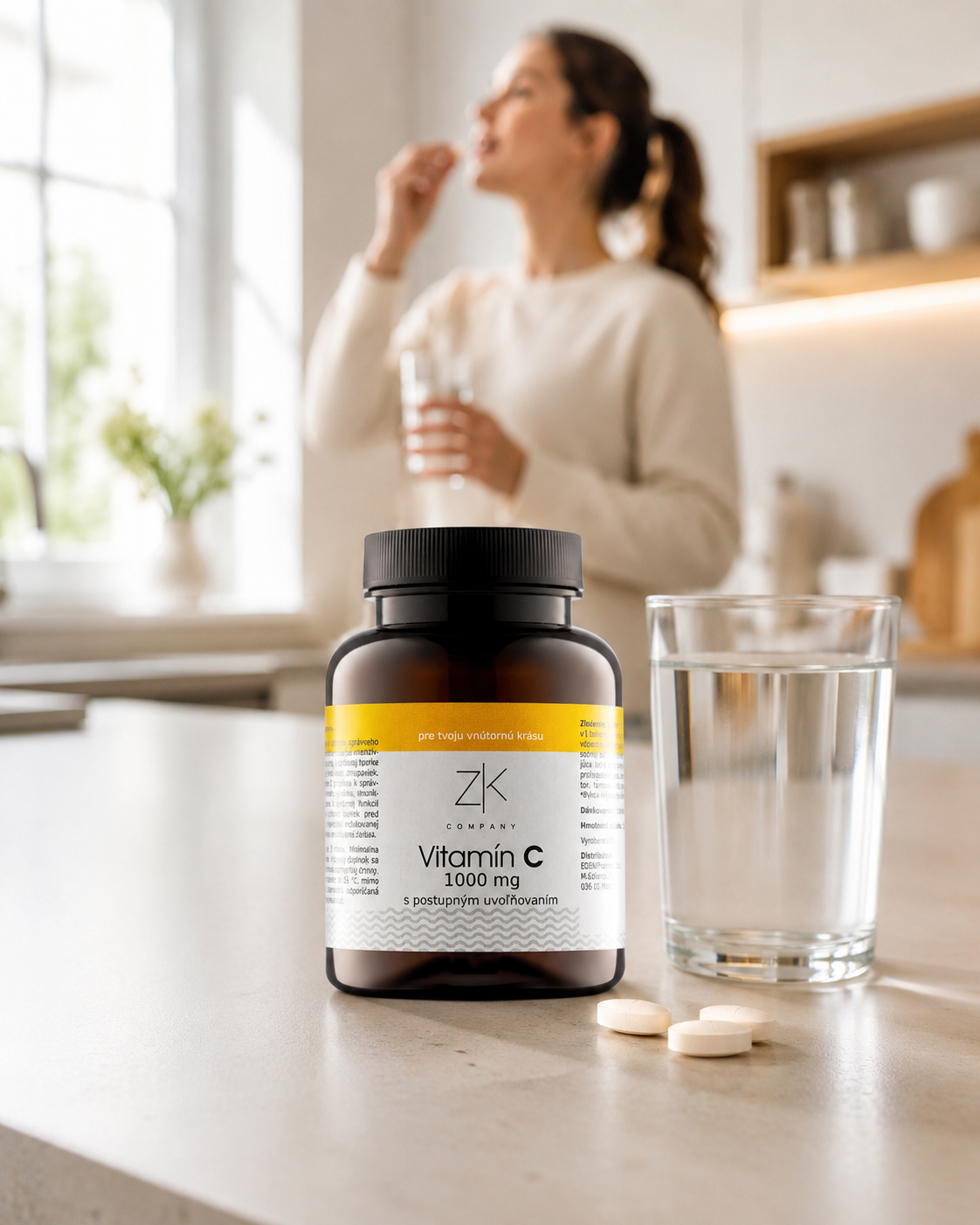 ZK Vitamín C 1000mg s postupným uvoľňovaním