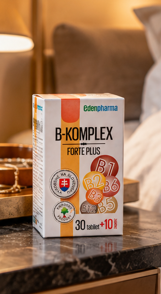 B-komplex forte plus 30+10 tabliet ZADARMO