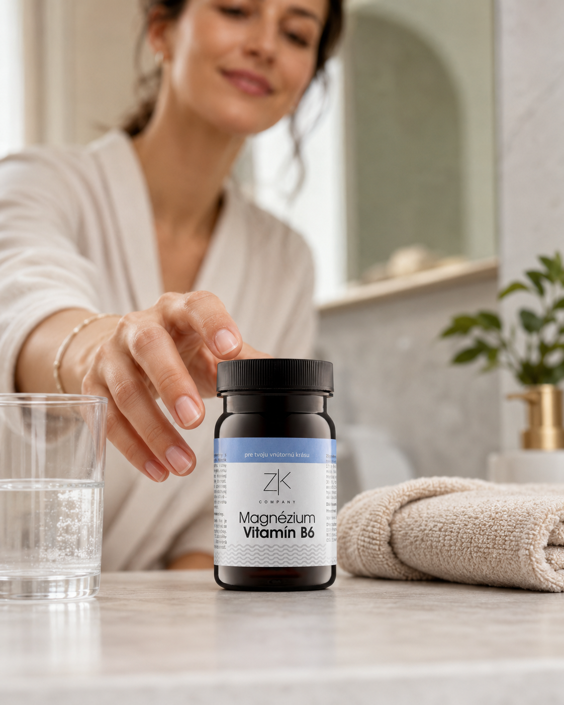 ZK Magnézium + vitamín B6 30 kapsúl