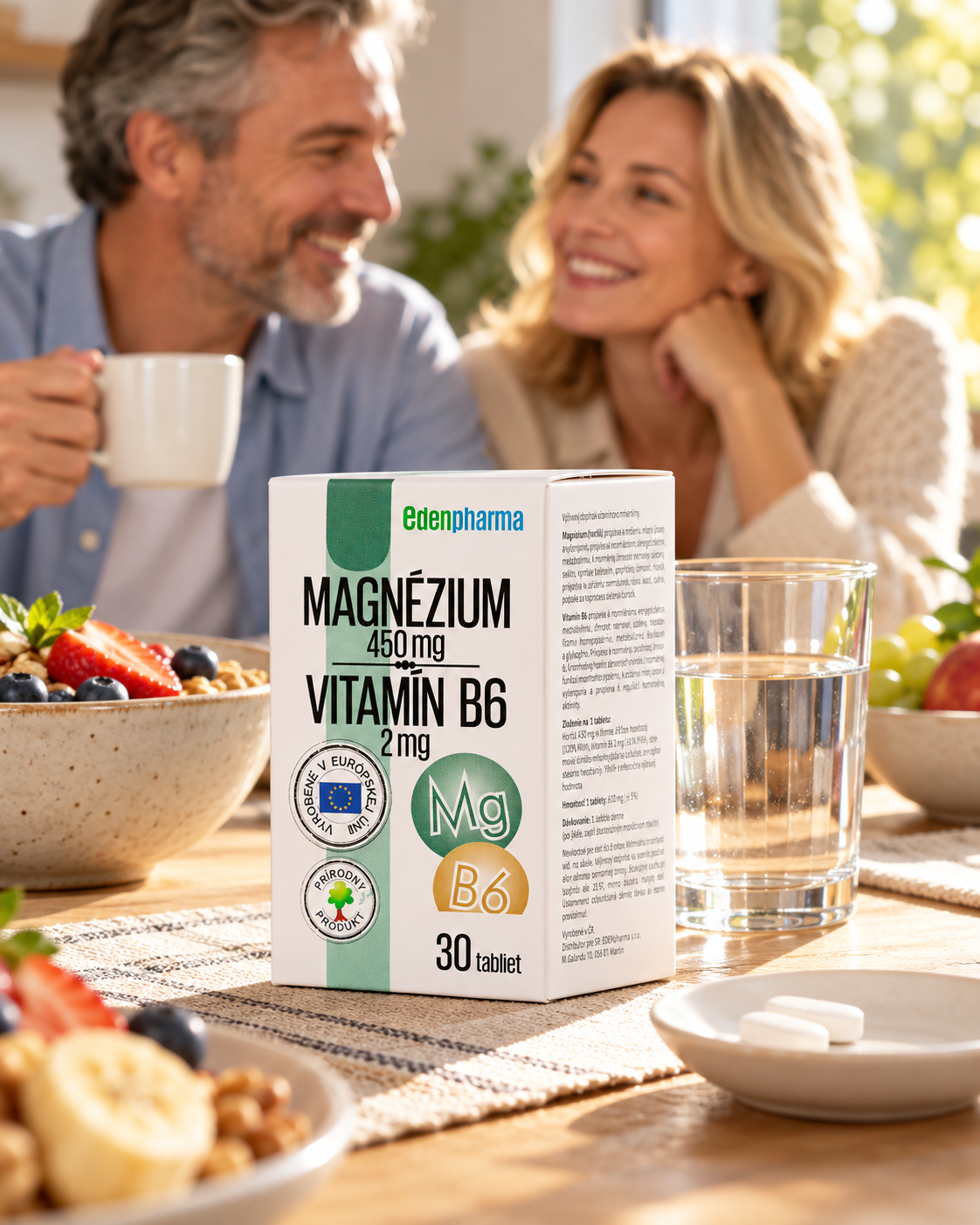Magnézium + Vitamín B6 30 tabliet