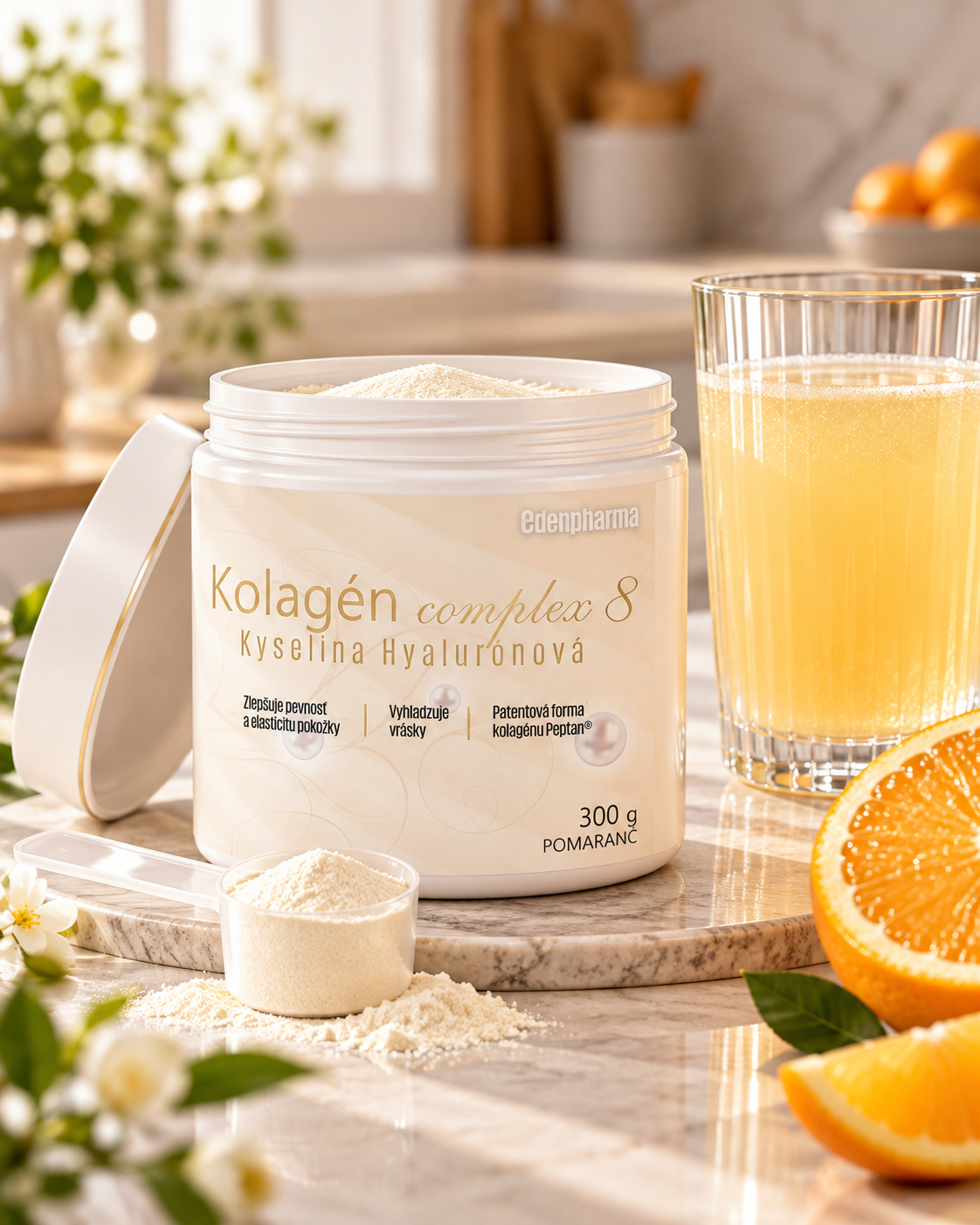 Kolagén complex 8 pomaranč 300 g