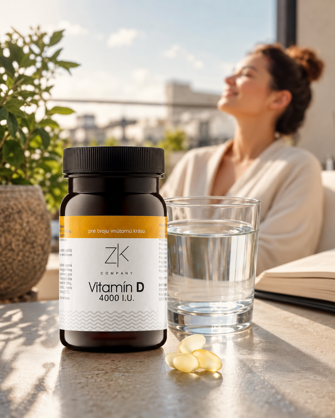 ZK Vitamín D 4000 I.U.