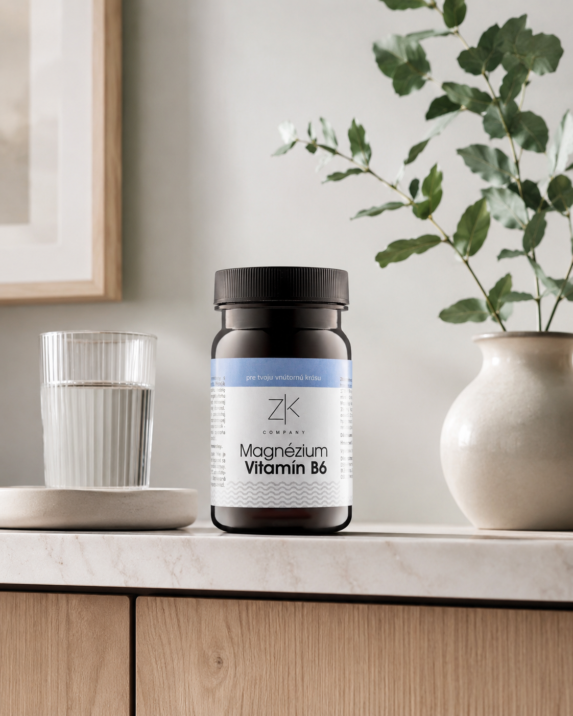 ZK Magnézium + vitamín B6 30 kapsúl
