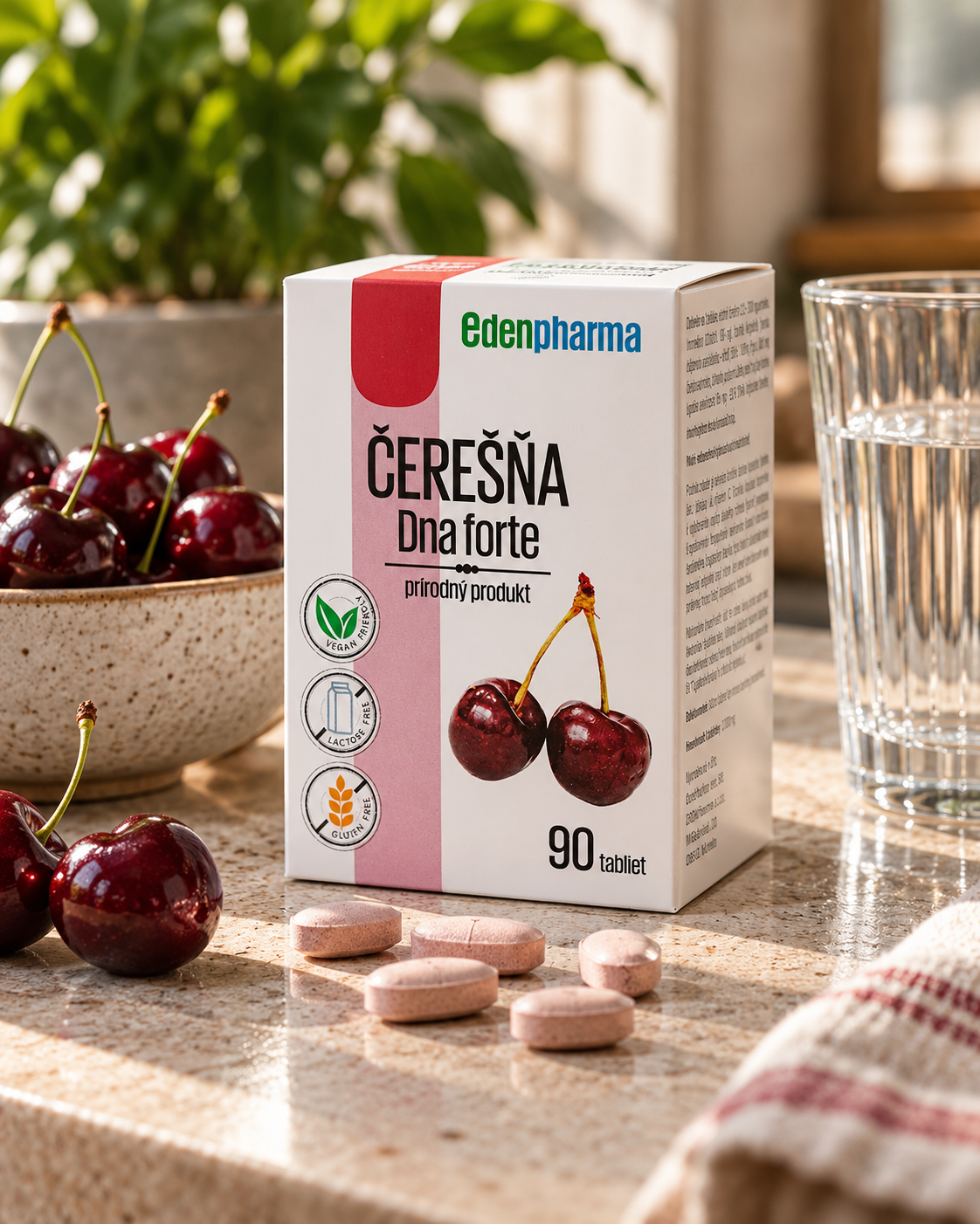 Čerešňa Dna forte 90 tabliet