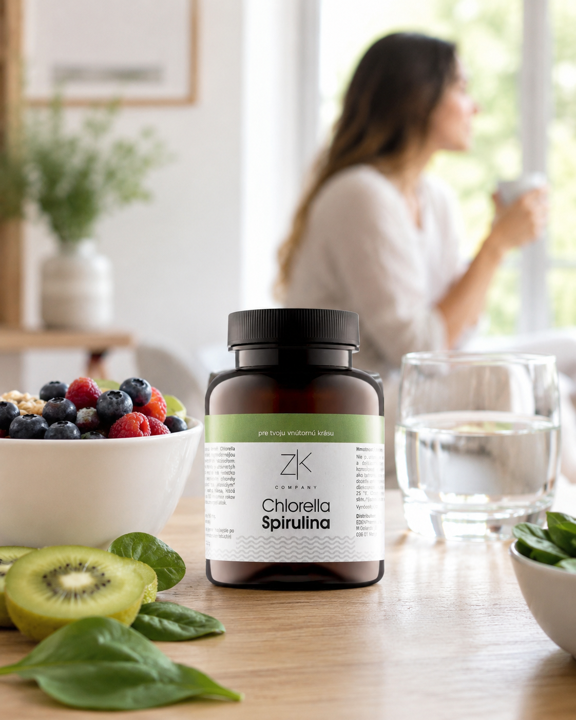 ZK Chlorella Spirulina 150 tabliet