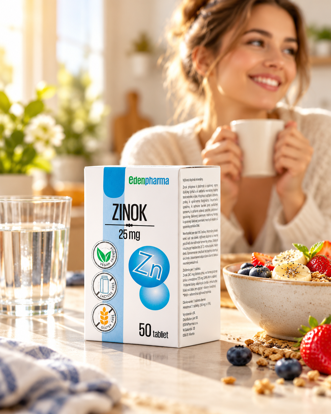 Zinok 25 mg 50 tabliet