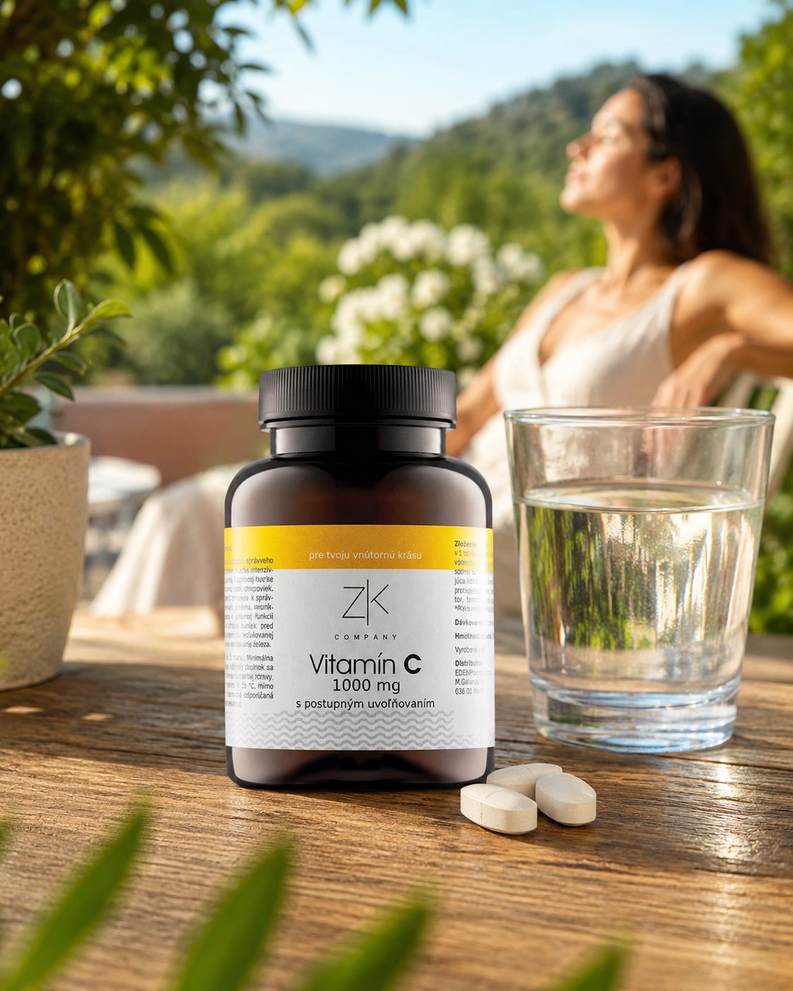 ZK Vitamín C 1000mg s postupným uvoľňovaním