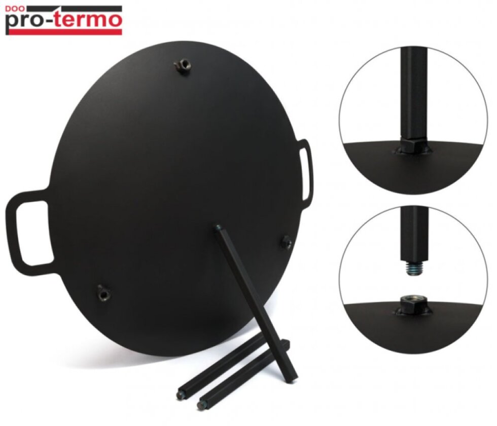PRO-TERMO Grilovací plát malý - INOX