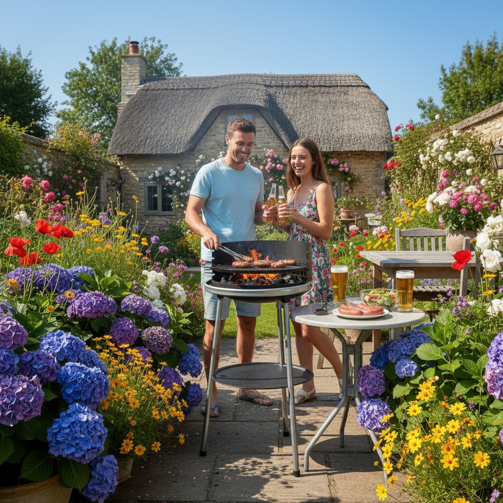 PLAMEN Litinový gril BARBECUE - 40 cm