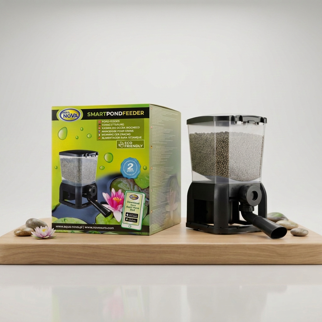 Automatické krmítko jezírkové AQUA NOVA SMART (6l)