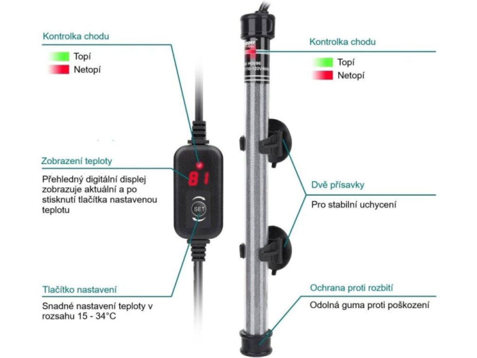 Topítko Hygger HG031 10W