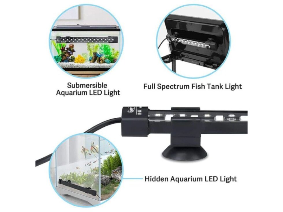 Hygger HG005 20cm 6W WRB + controller