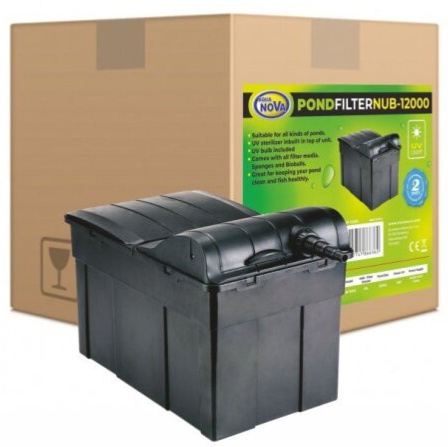 AQUA NOVA Jezírkový filtr NUB-12000 (18W UV)