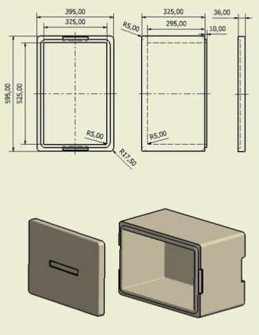 Polystyrénový termobox H 50,3 l