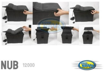 AQUA NOVA Jezírkový filtr NUB-12000 (18W UV)