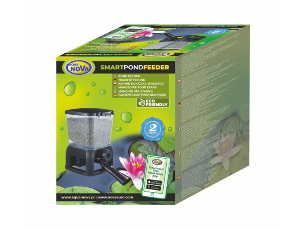 Automatické krmítko jezírkové AQUA NOVA SMART (6l)