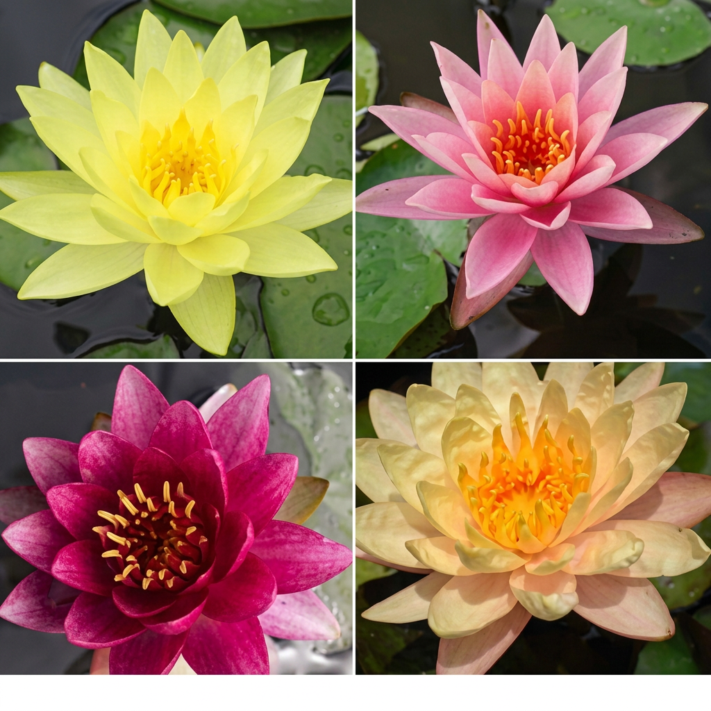 LAWANA Nymphaea Natura, leknín (1ks)