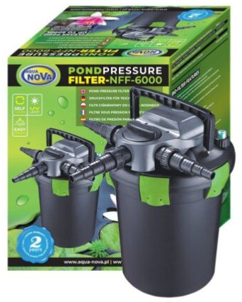 Jezírkový filtr AQUA NOVA NFF-6000 (11W)