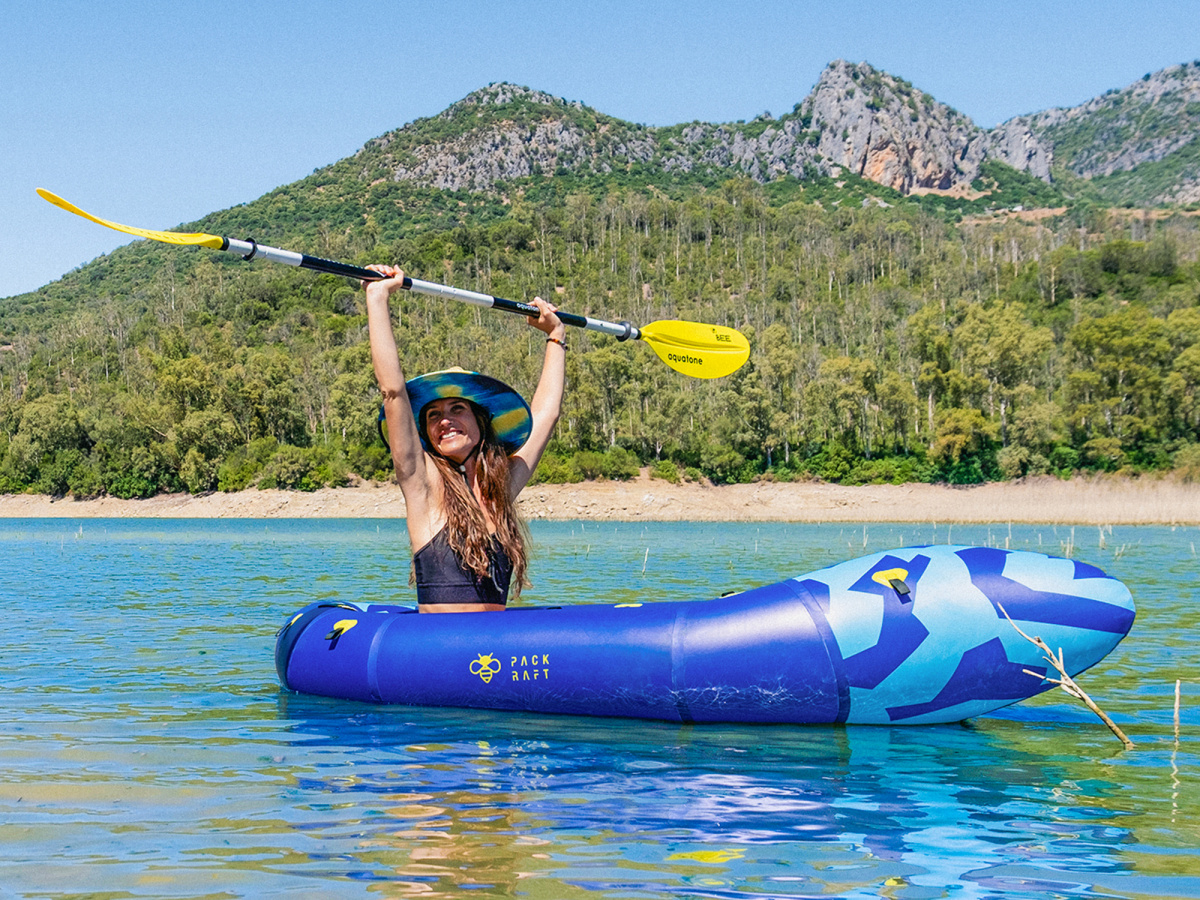 Packraft Aquatone BEE 1-person BAZAR (záruka 1 rok)