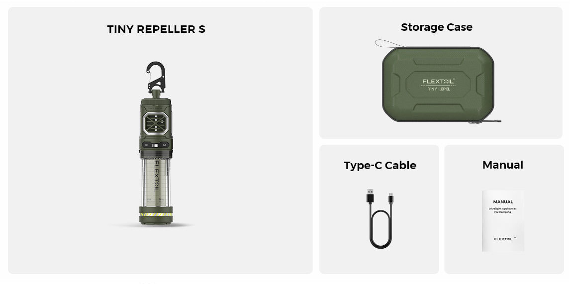 Přenosný odpuzovač komárů Flextail TINY Repeller S