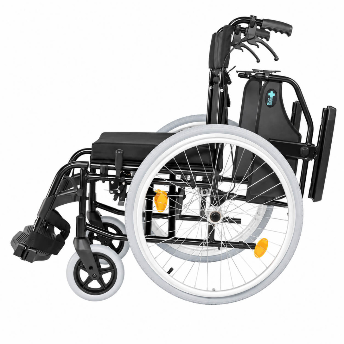 Invalidný vozík Cruiser Active, šírka sedadla 48 cm, nosnosť 135 kg
