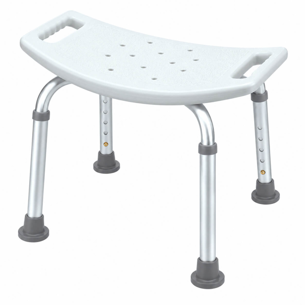 Stolička do sprchy obdĺžnik Mobilex, 50x30 cm, nosnosť 115 kg