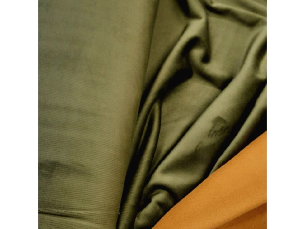 PES manžestr, zateplený rub - Zelená