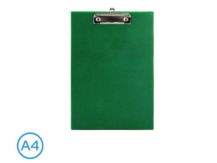 Clipboard A4 koženka - zelená