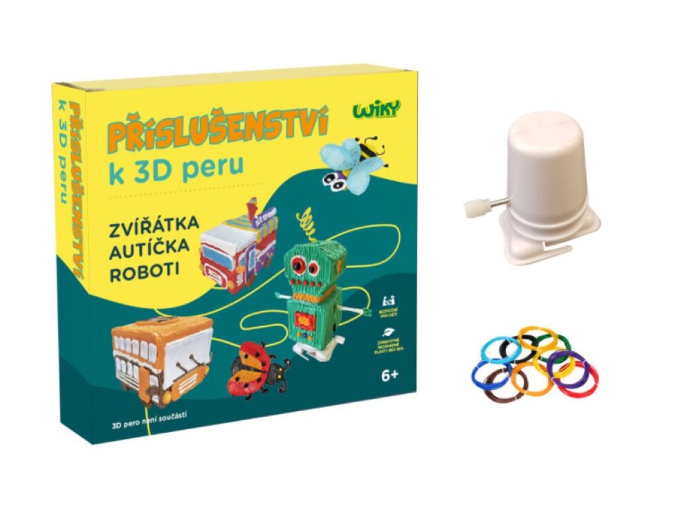 Chodící roboti pro 3D pero WIKY