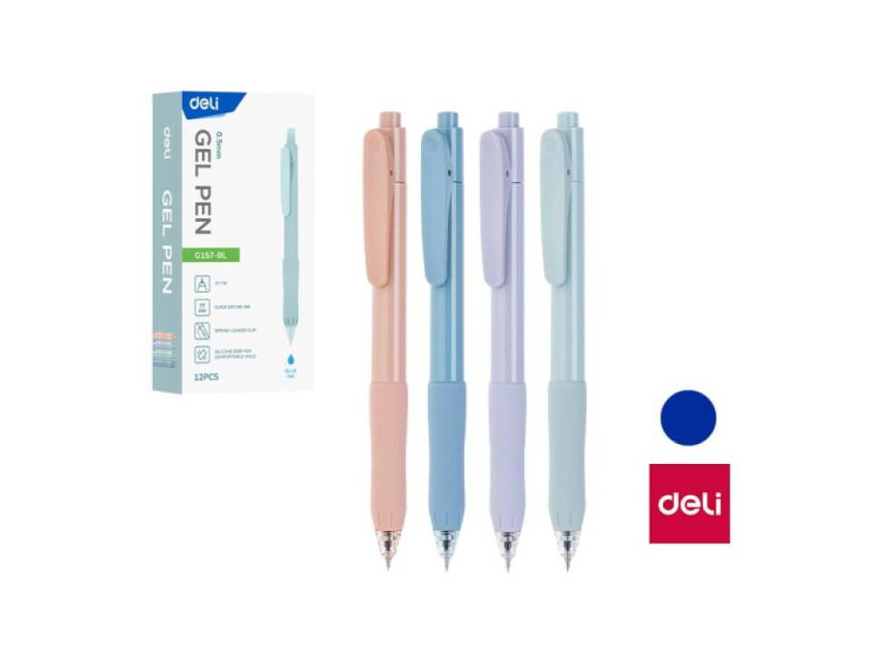 Propiska gelová DELI EG157-BL modré