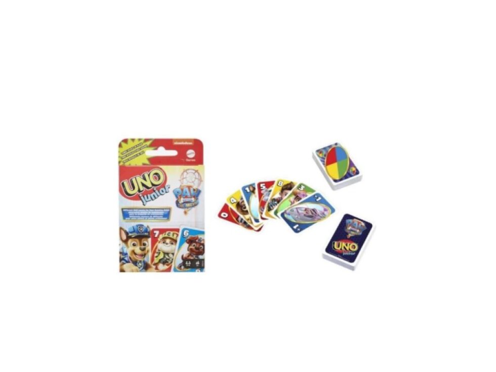 Karetní hra - UNO Junior: Tlapková patrola - karetní hra