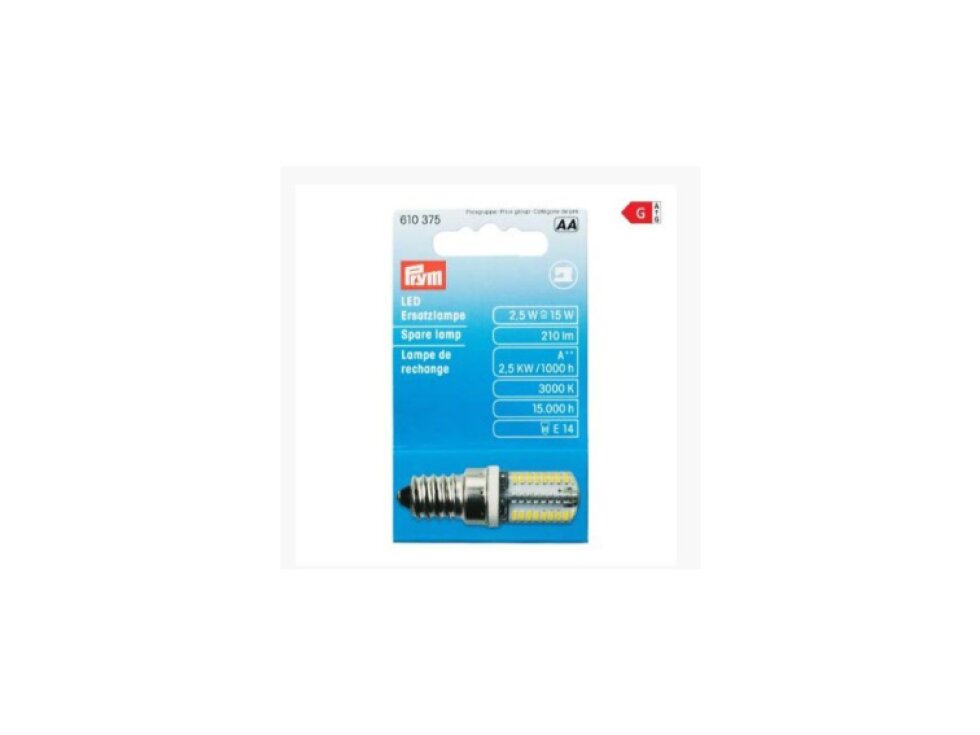 PRYM Žárovka LED náhradní do šicích strojů - závit