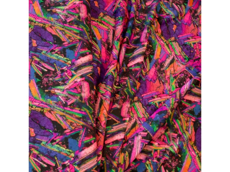 Teplákovina - Růžová abstrakce š.145