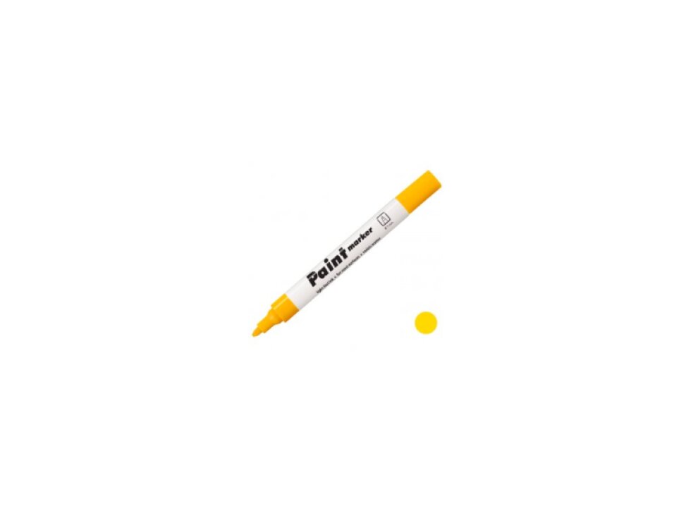 Popisovač CENTROPEN 9100 žlutý LAKOVÝ značkovač